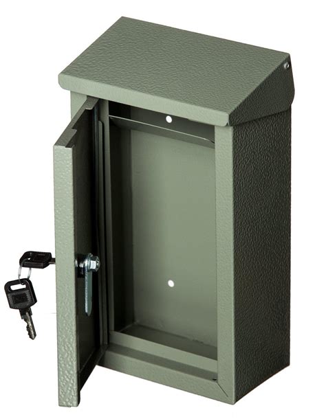 school metal drop box with key|Amazon.com: Metal Drop Box.